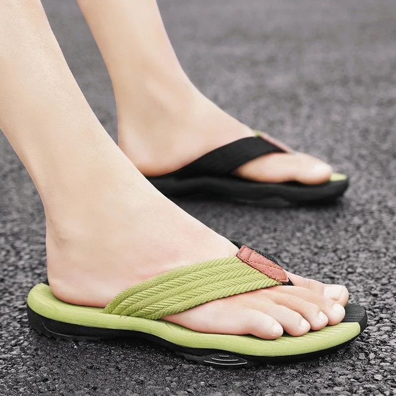 GRW Summer Orthopedic Sandals Women Light Arch Support Flip-flops Rubber Sole