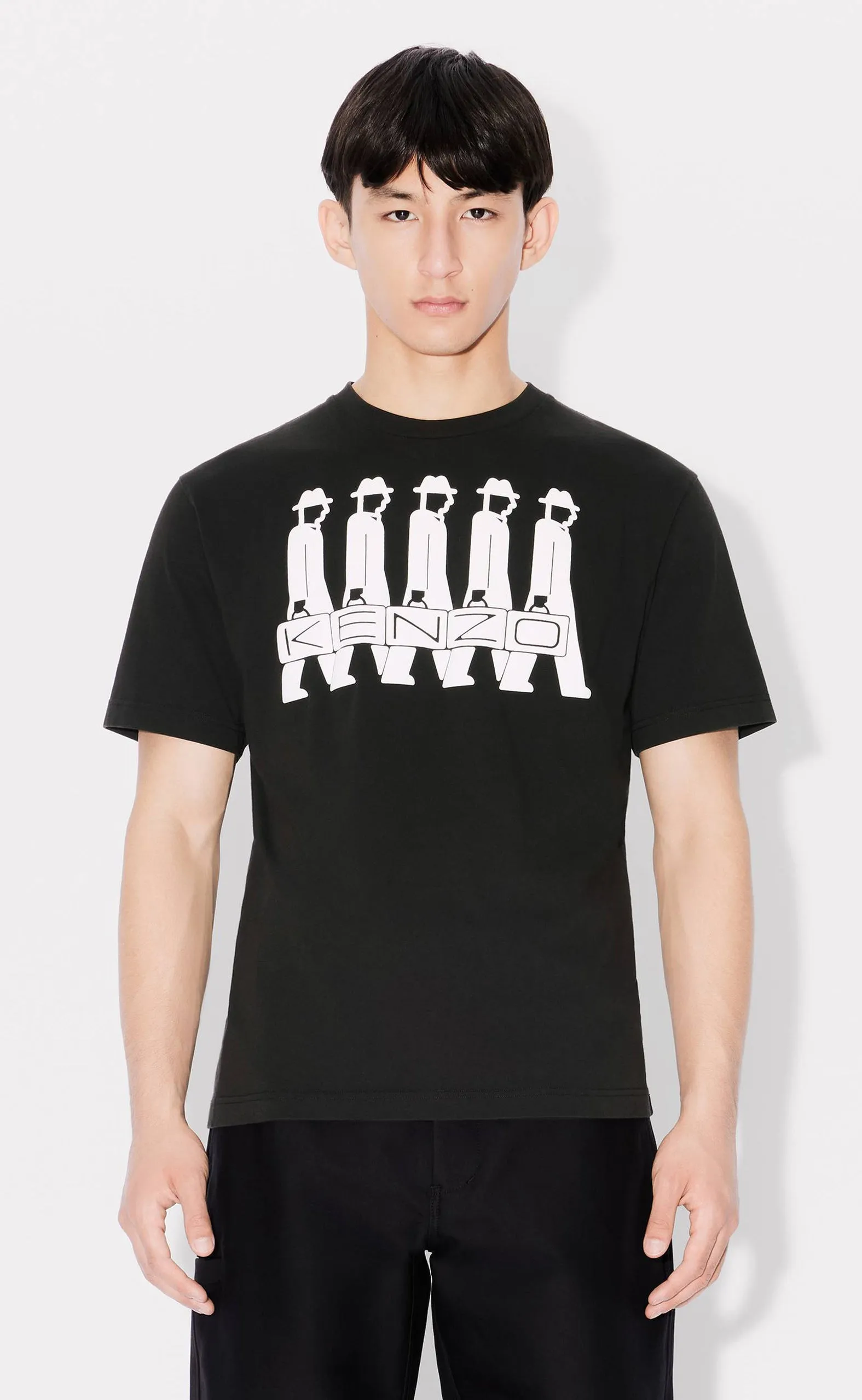 KENZO BUSINESS CLASSIC BLACK T-SHIRT