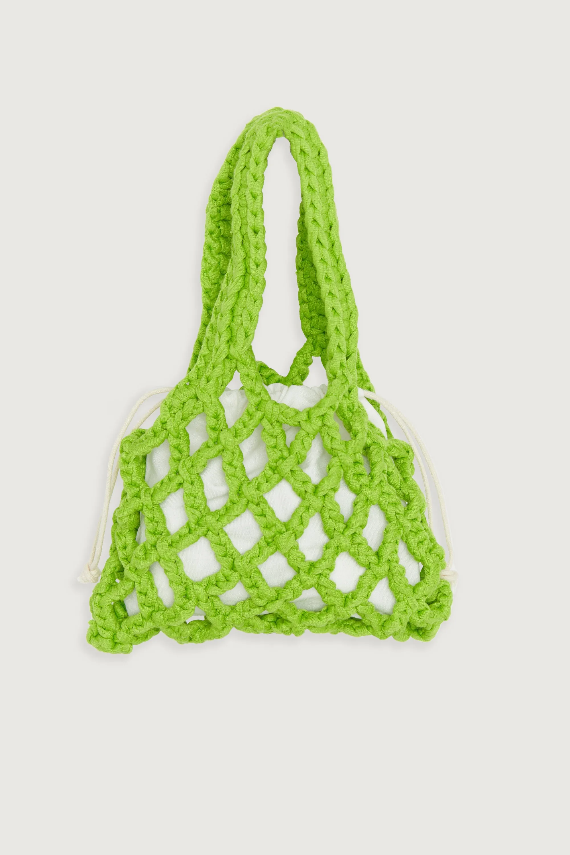 KNIT WOVEN BAG