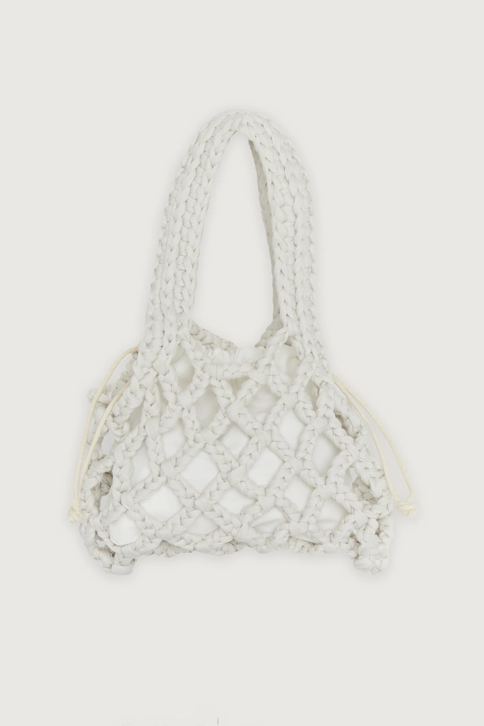 KNIT WOVEN BAG