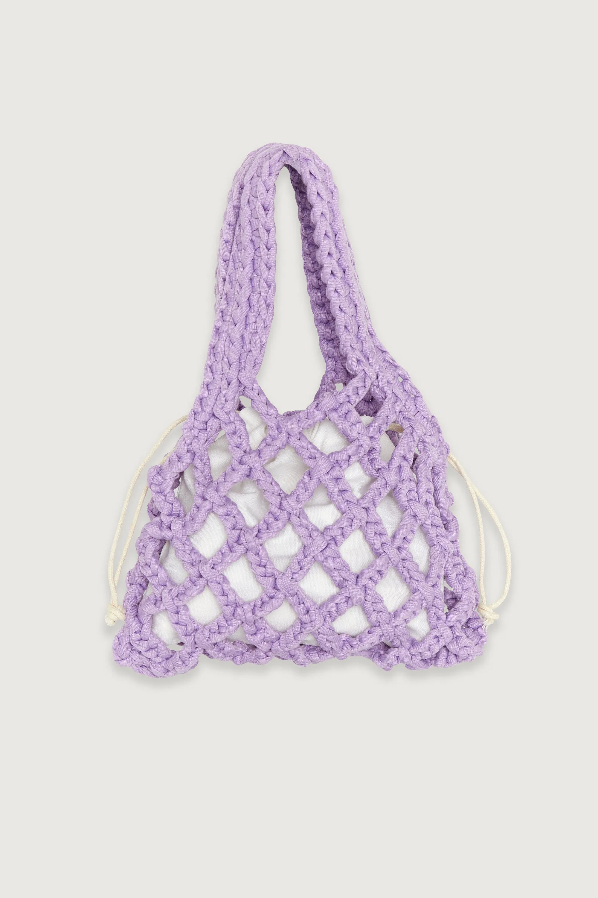 KNIT WOVEN BAG