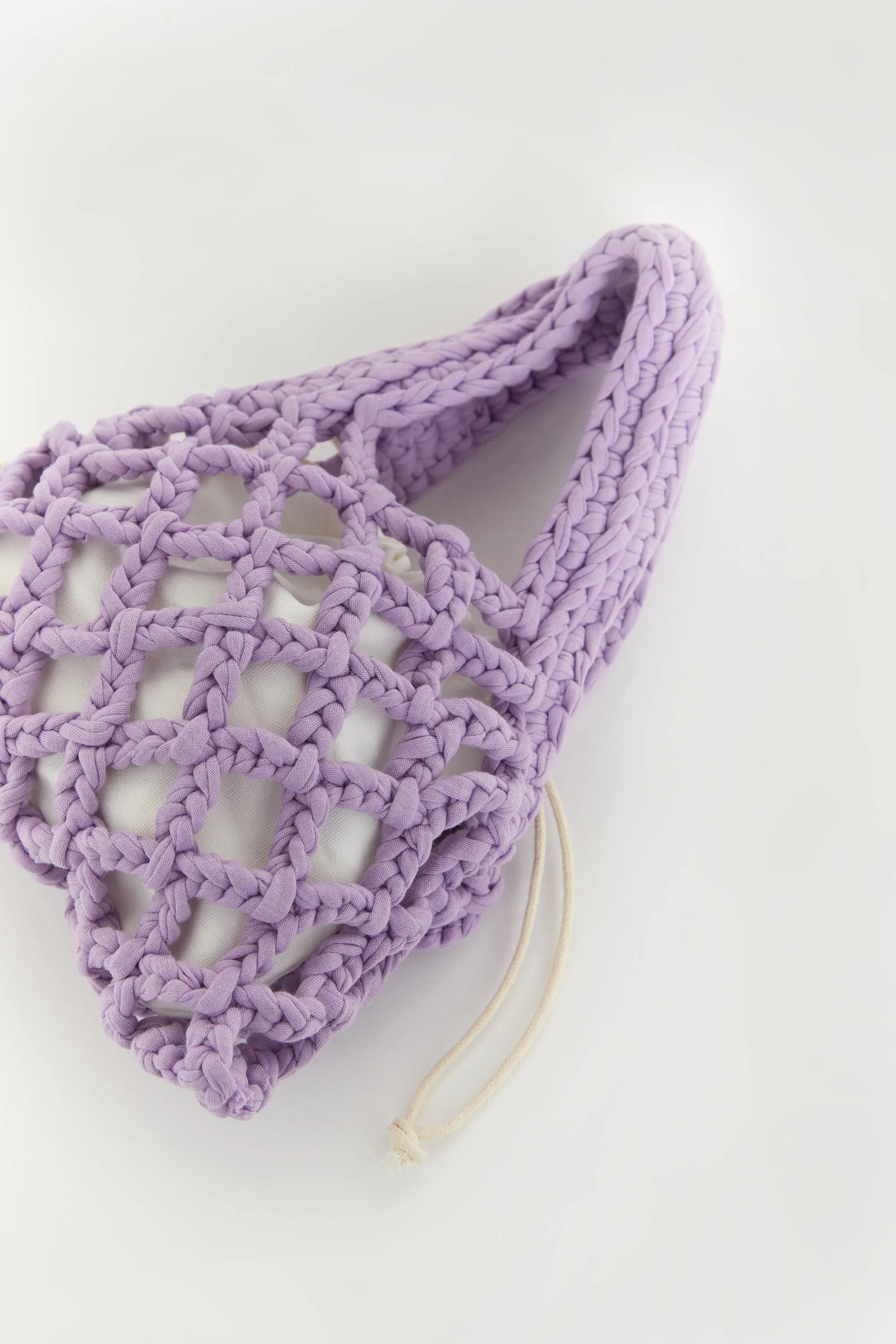 KNIT WOVEN BAG