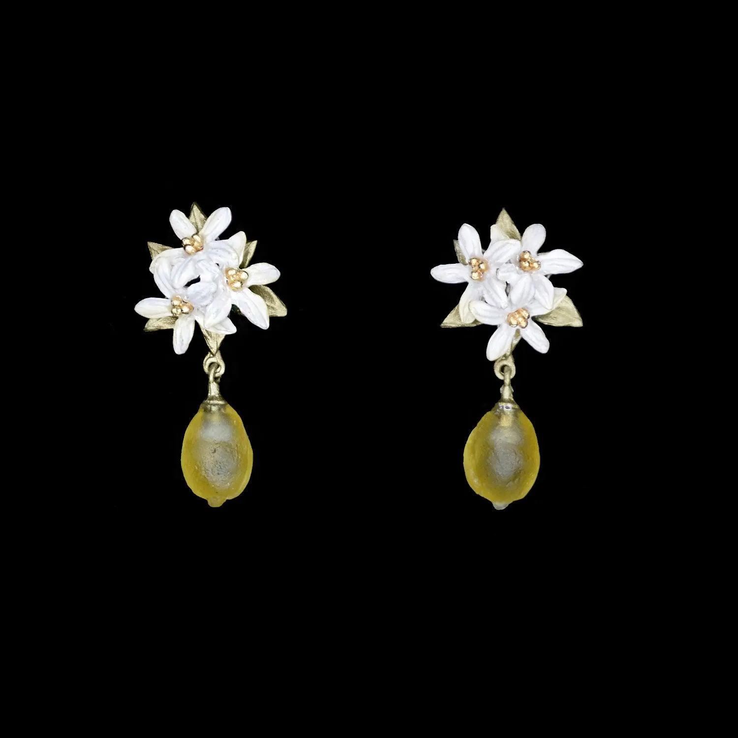 Lemon Drop Earrings - Post