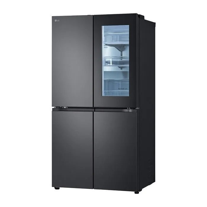 LG GC-V24FFCHB 4 Doors Fridge 601L French Door With Instaview Matte Black