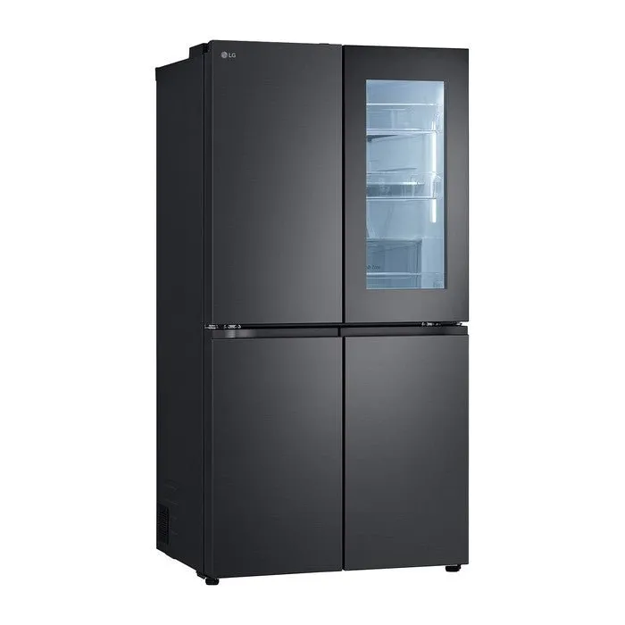 LG GC-V24FFCHB 4 Doors Fridge 601L French Door With Instaview Matte Black