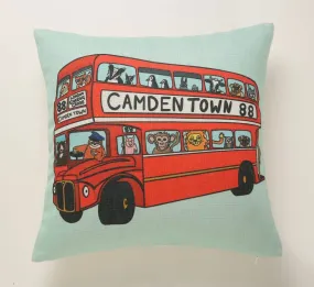 London Bus Cushion Cover