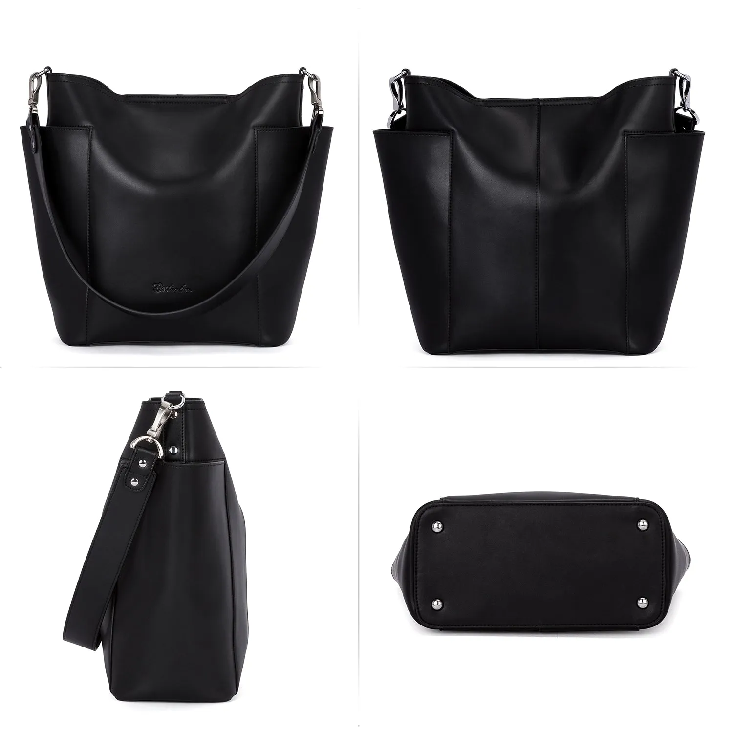 Lotty Functional and Fashionable Buttery Soft Leather Hobo Bag