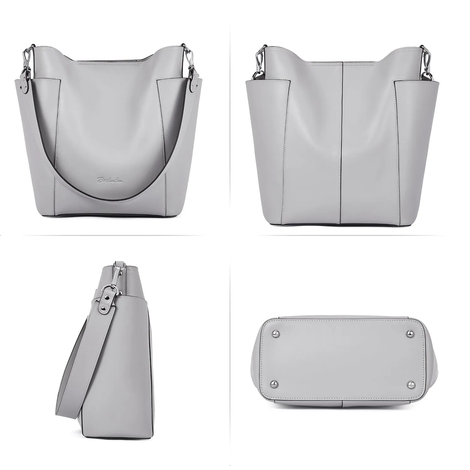 Lotty Functional and Fashionable Buttery Soft Leather Hobo Bag