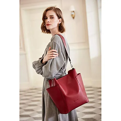 Lotty Functional and Fashionable Buttery Soft Leather Hobo Bag