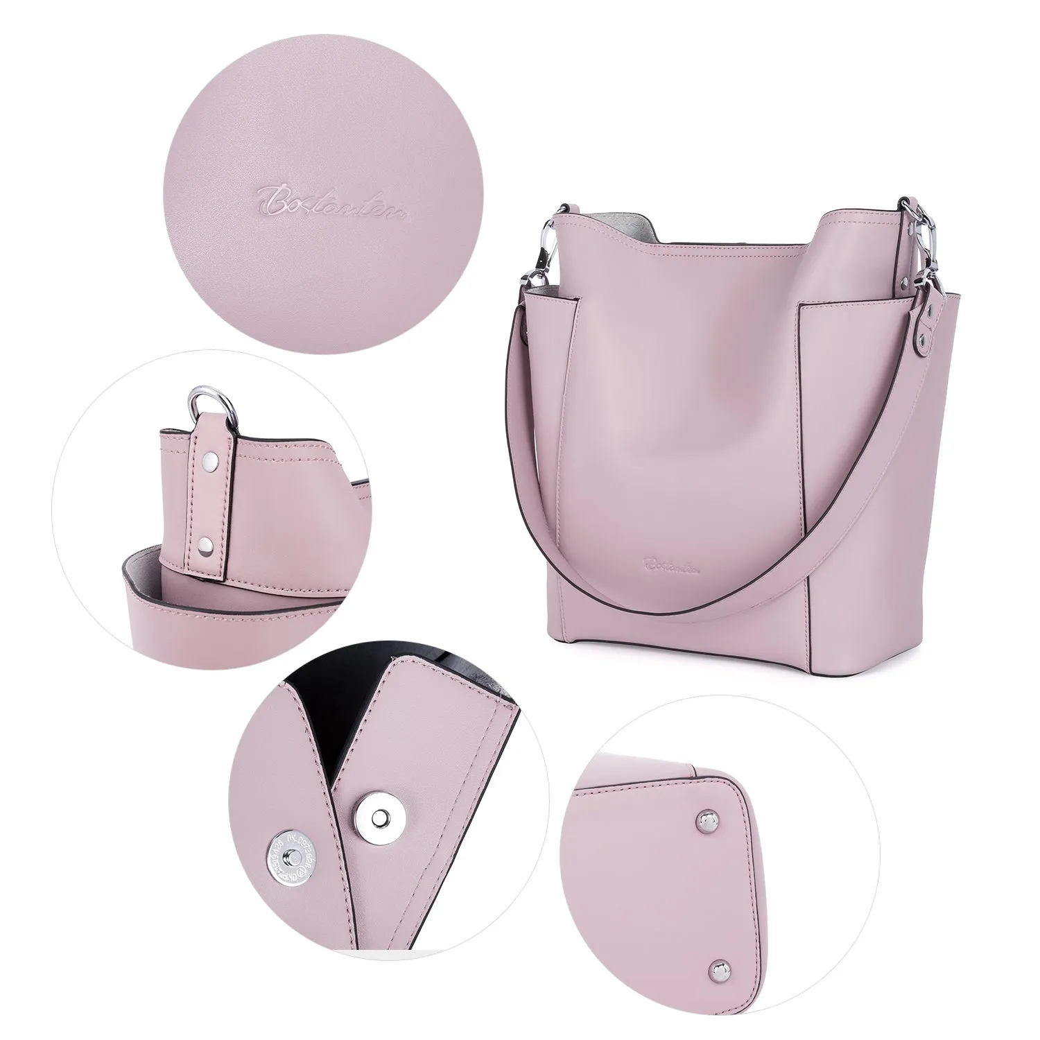 Lotty Functional and Fashionable Buttery Soft Leather Hobo Bag