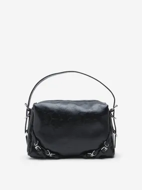 LOV Black Texture Sling Bag