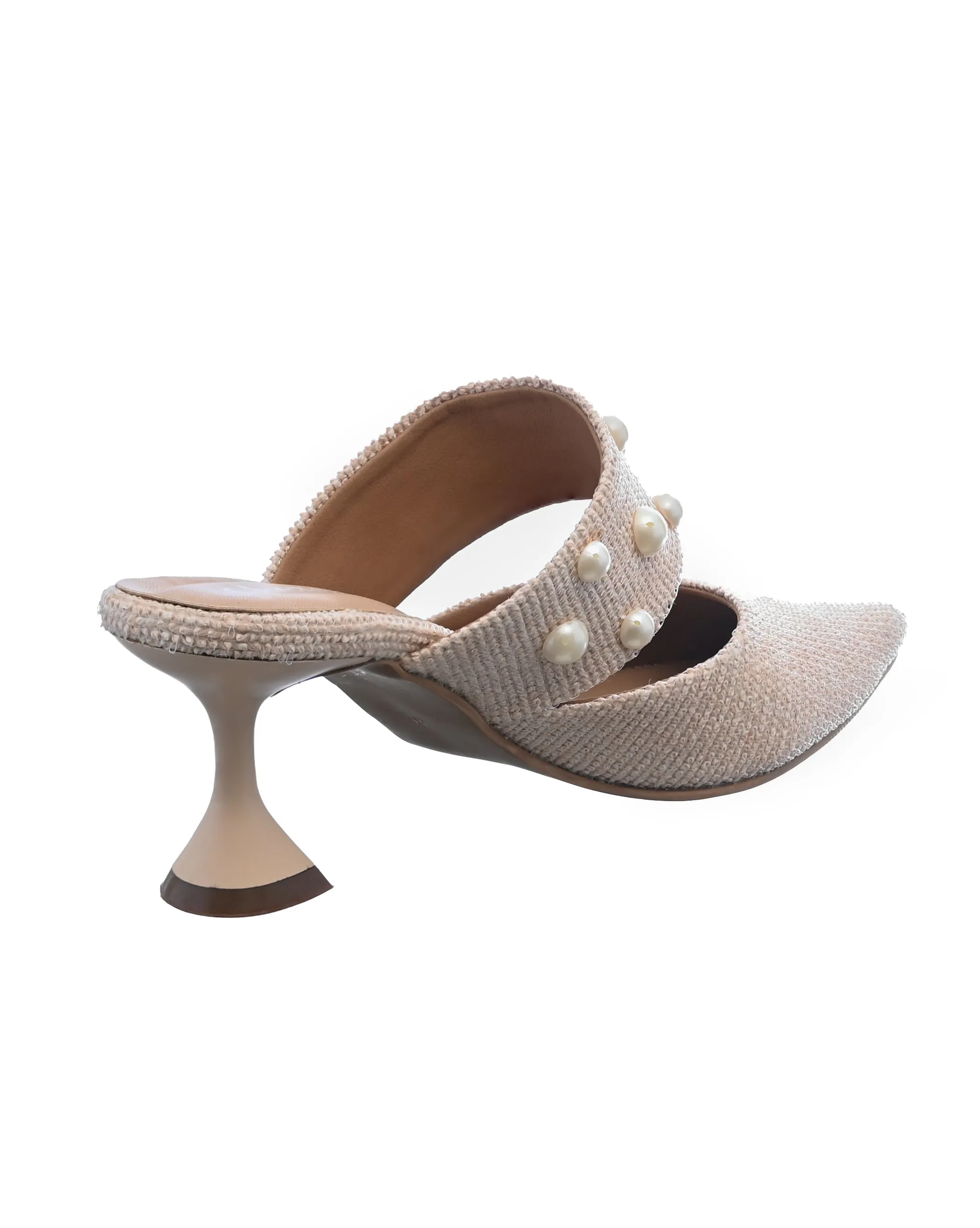 Luxe Pearl Mules for Women