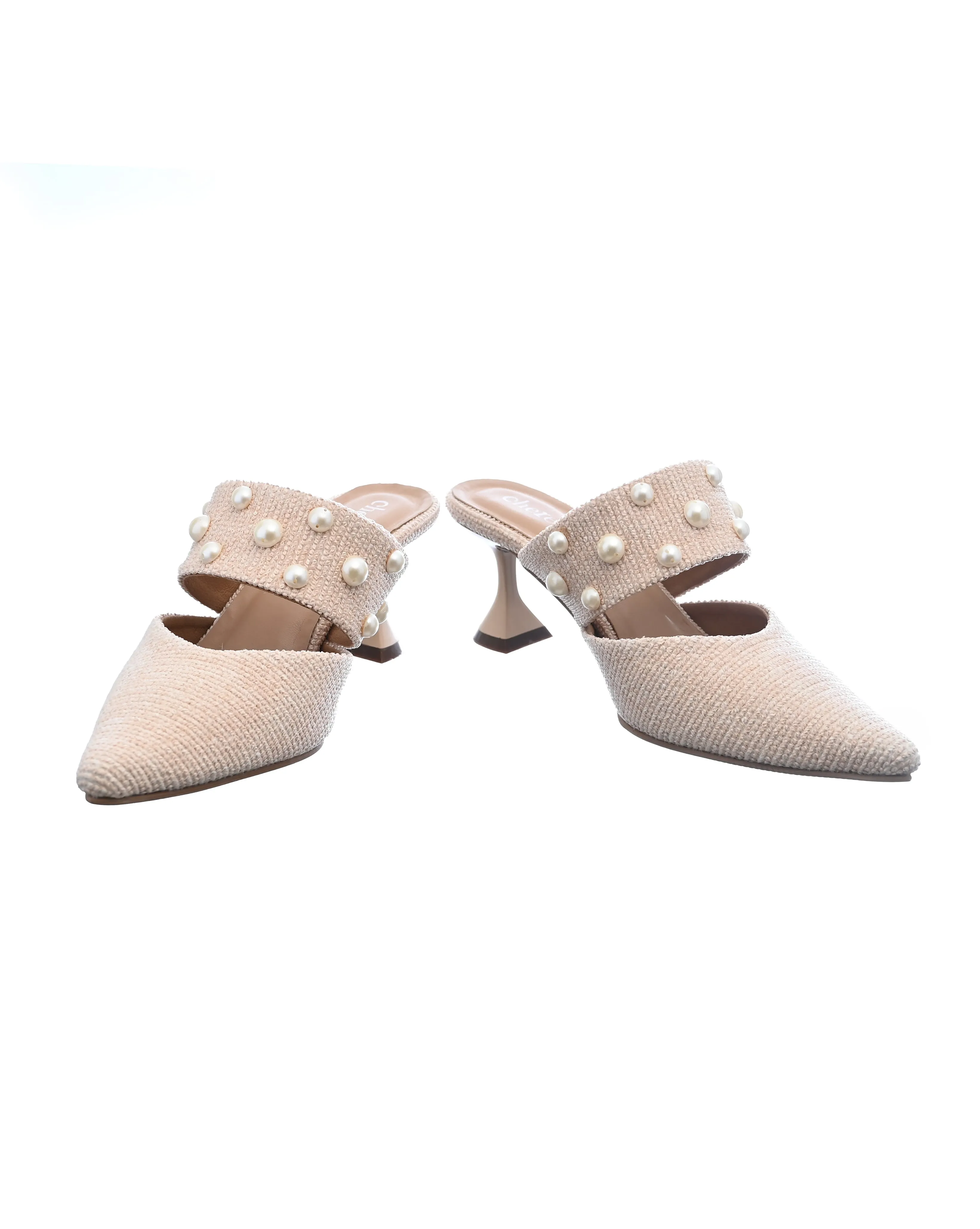 Luxe Pearl Mules for Women