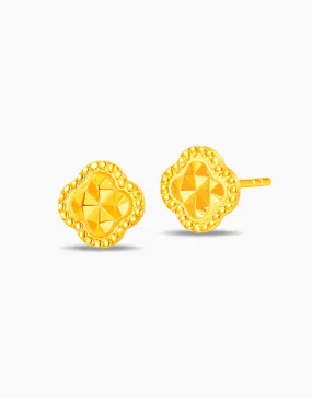 LVC 9IN Pearlina 999 Gold Earrings