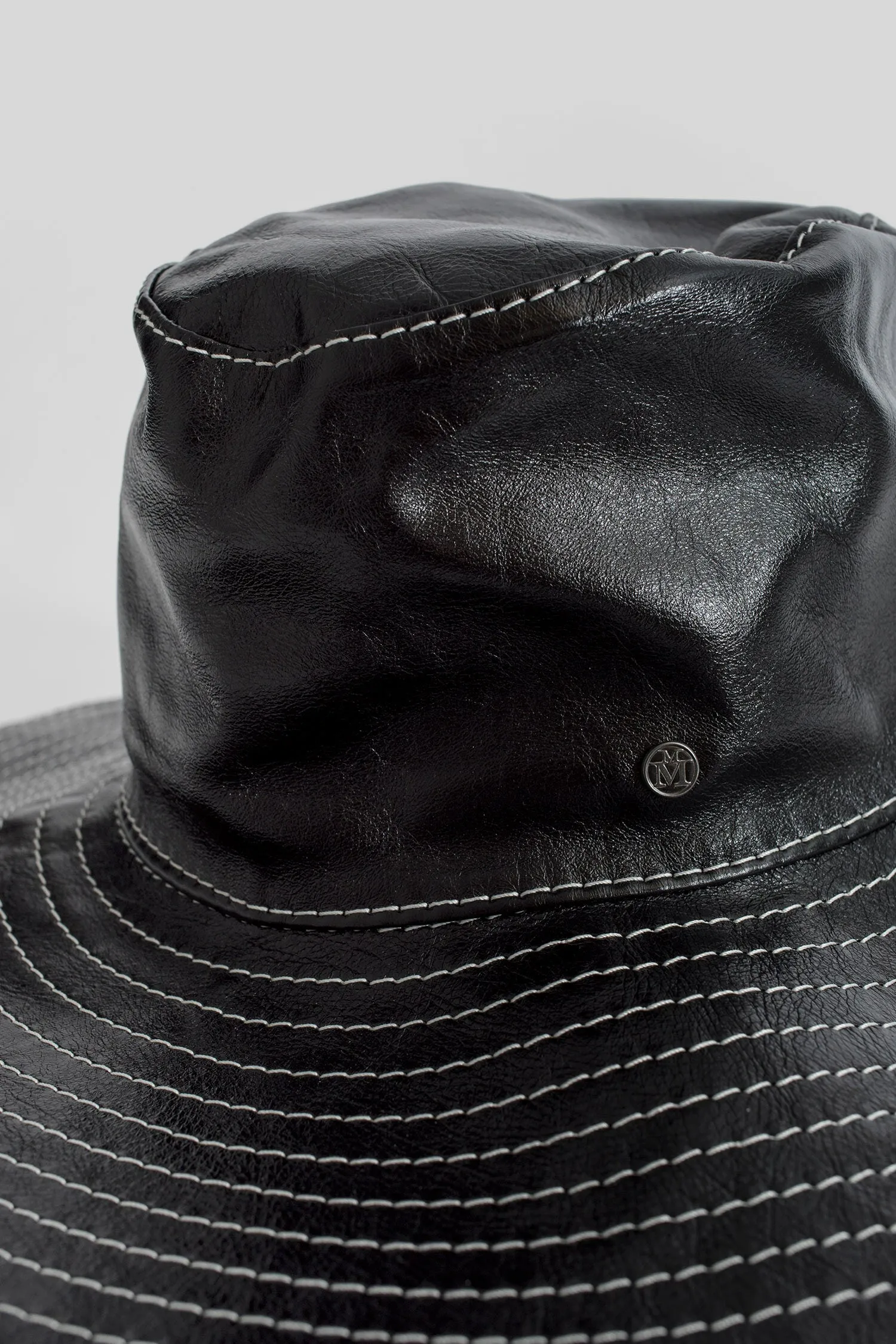 MAISON MICHEL WOMAN BLACK HATS