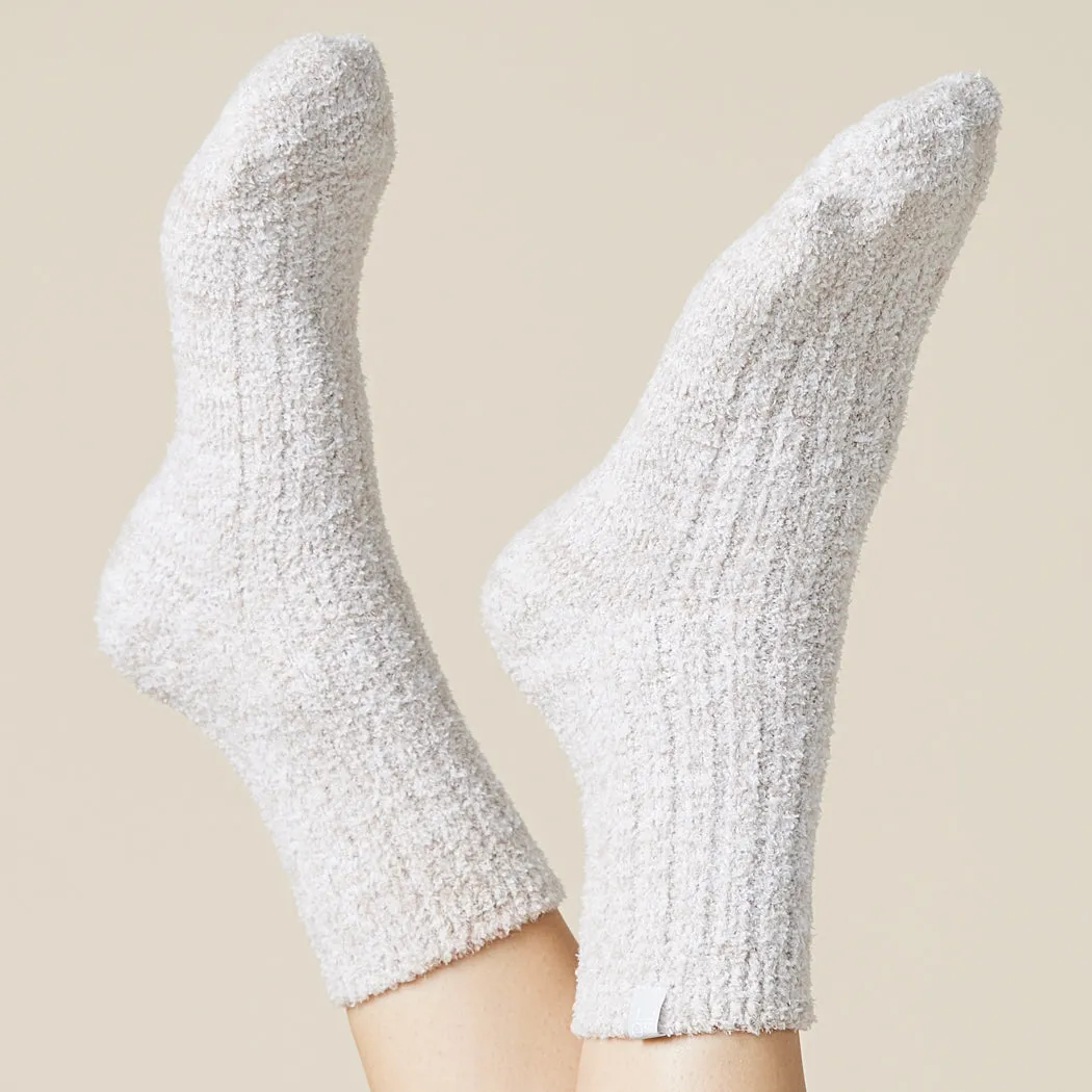 Marshmallow Crew Socks