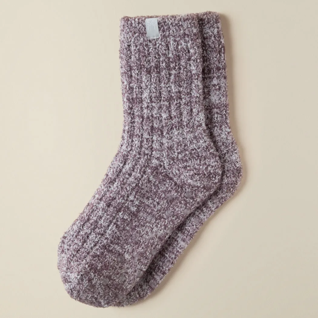 Marshmallow Crew Socks