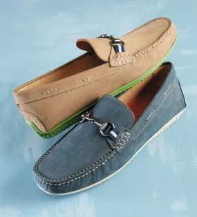 Martin Dingman Bermuda Horse-Bit Loafer