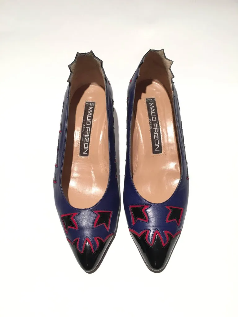 Maud Frizon Purple Pumps