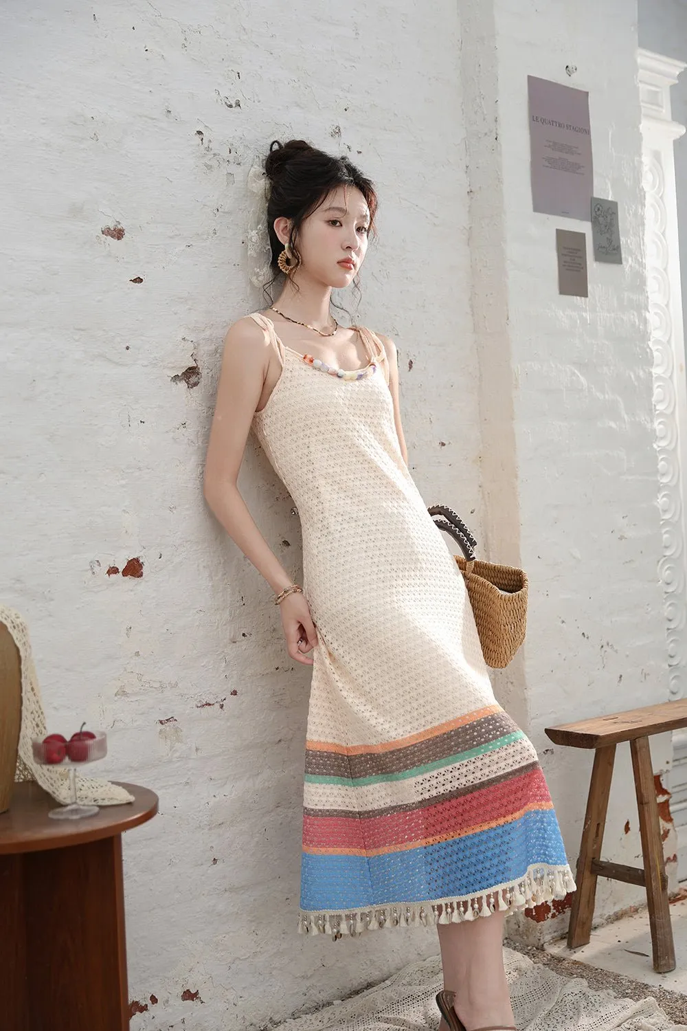 Maxi Spaghetti Strap Dress for Women