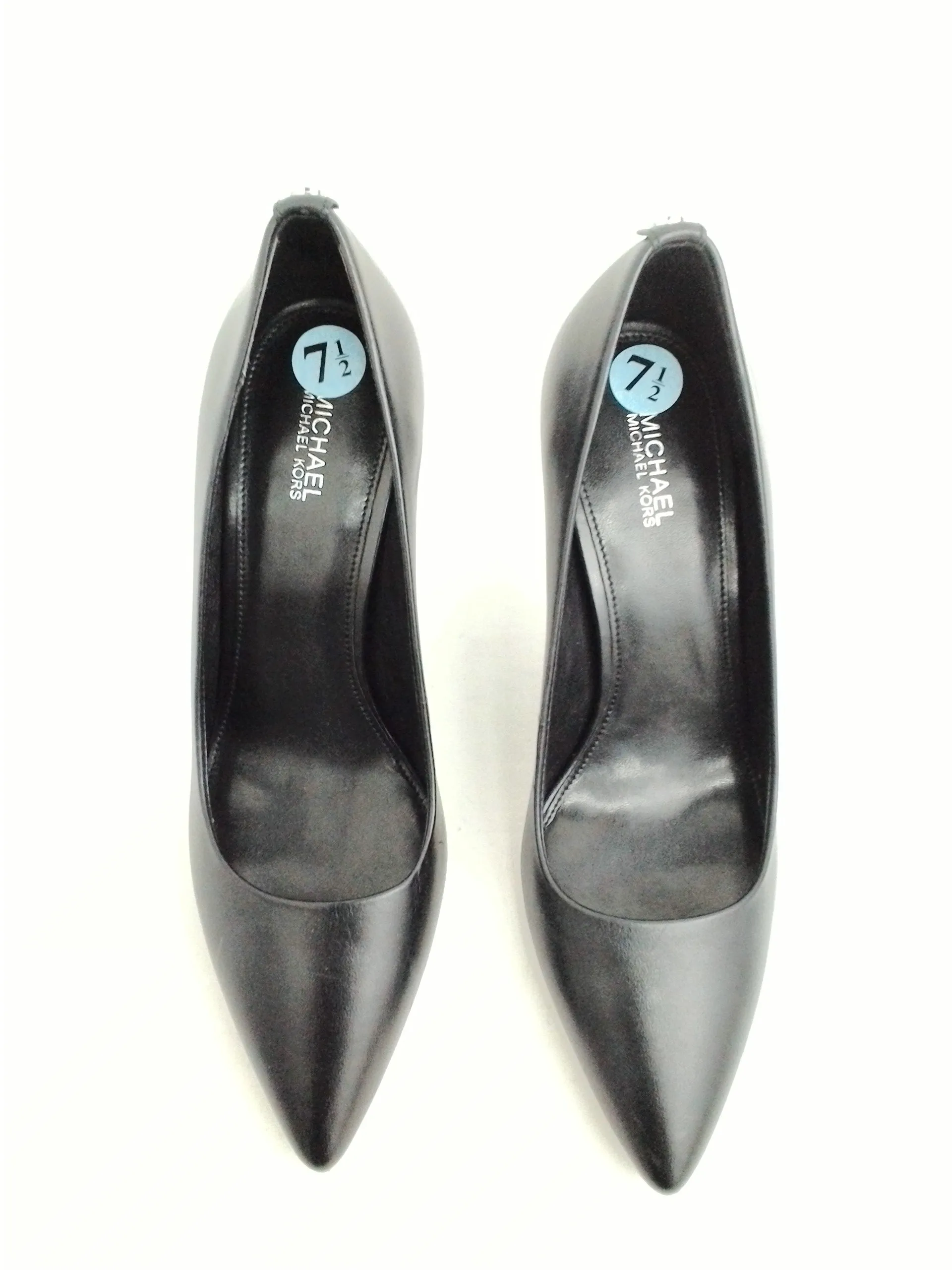 Michael Kors Women's Black Leather Pumps Size 7.5 M