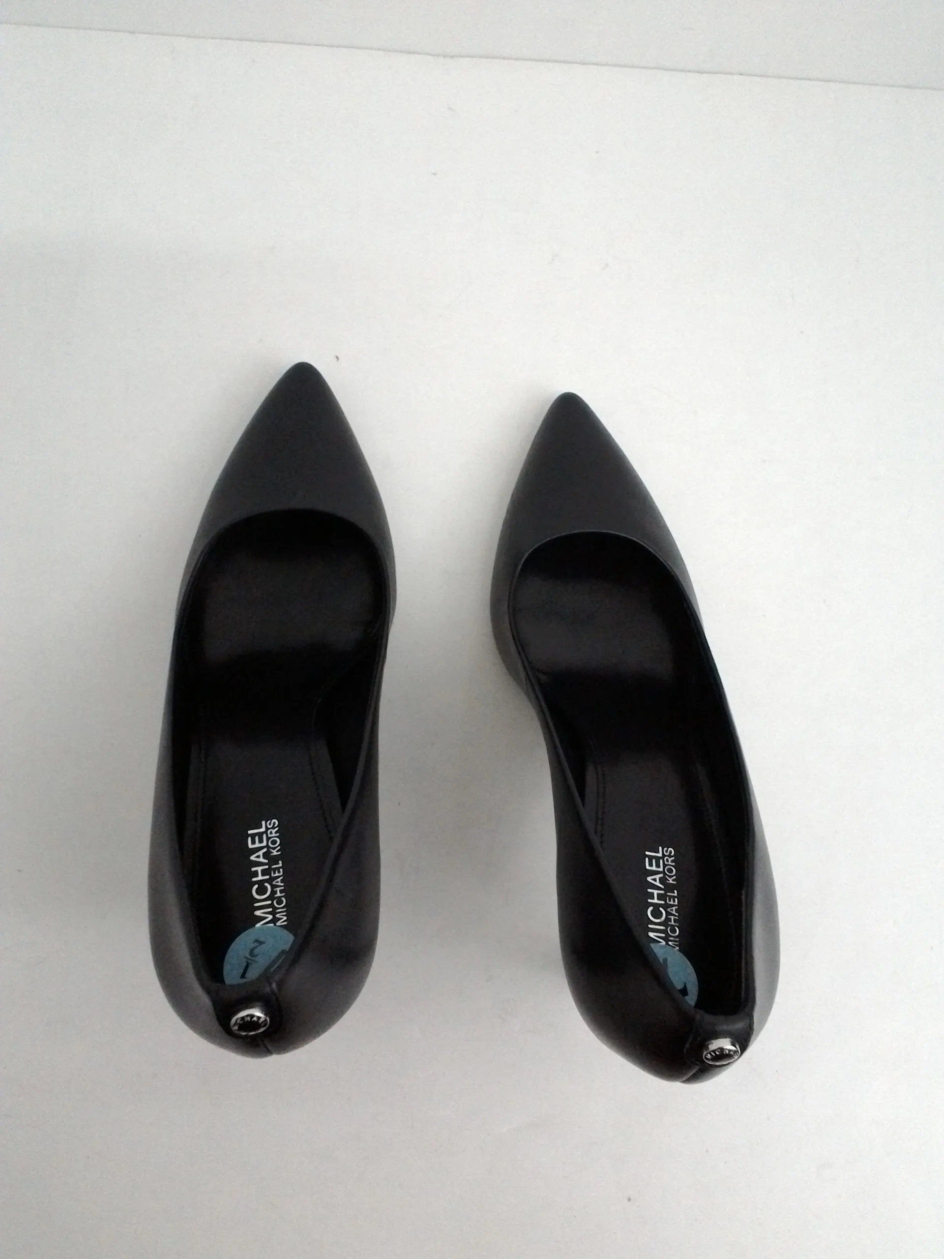 Michael Kors Women's Black Leather Pumps Size 7.5 M