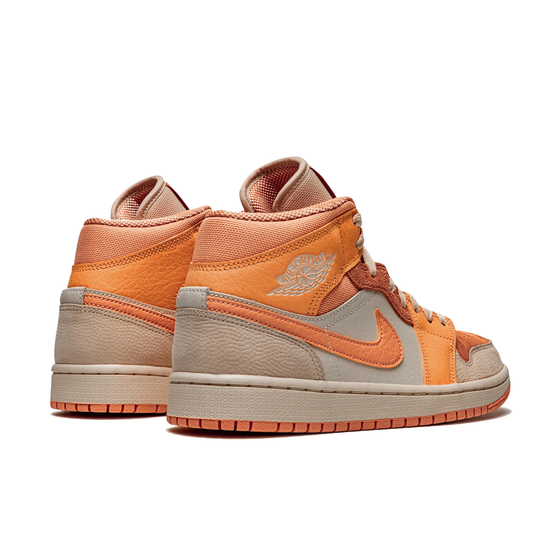 Nike Air Jordan 1 Mid Apricot Orange (W)