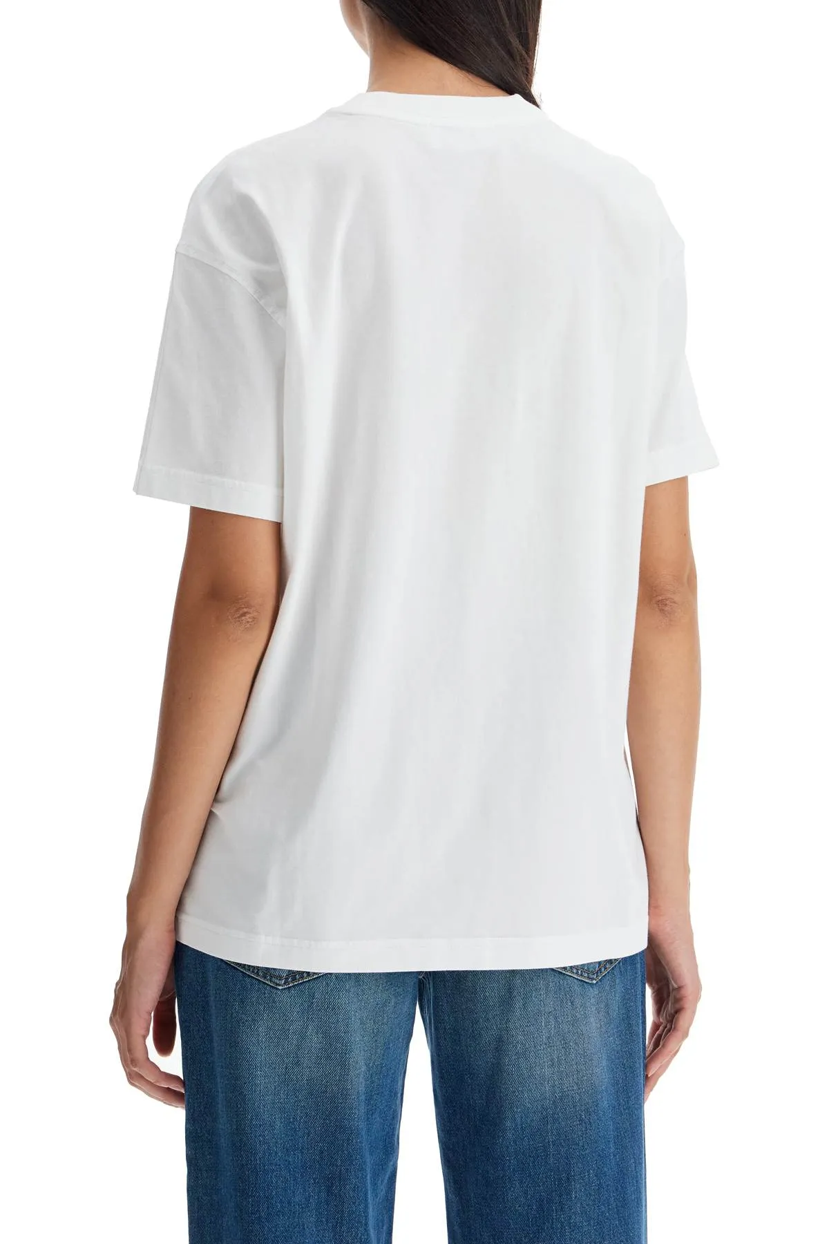 OFF-WHITE flower bookish t