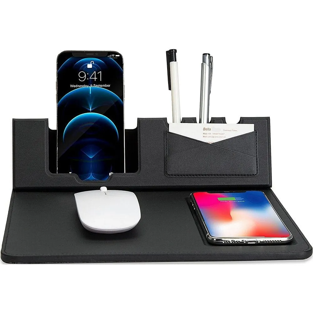 Office Mouse Pad with Wireless Charging