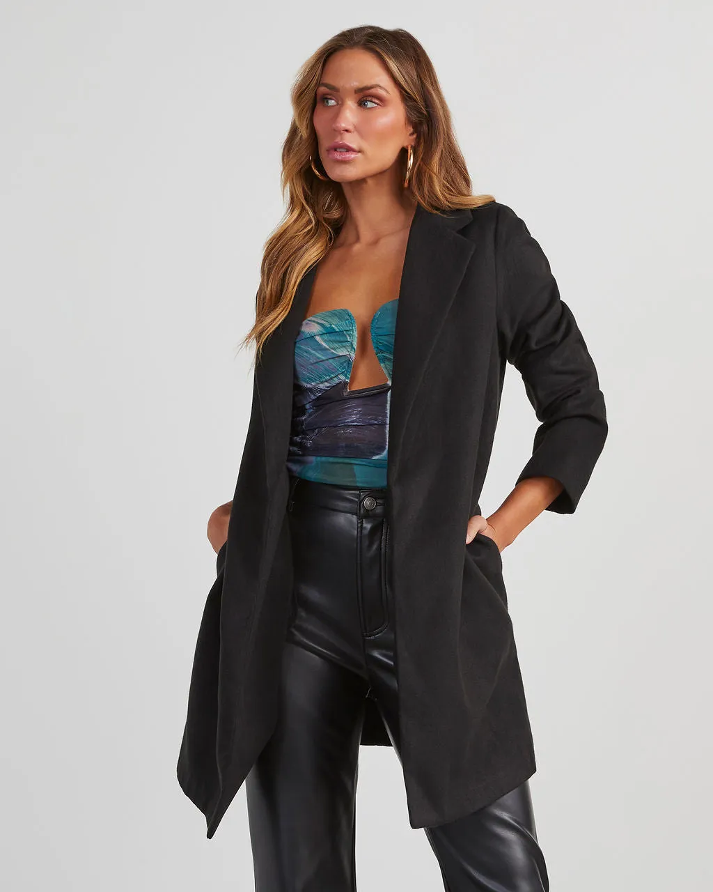 Olivia Tailored Pocketed Coat