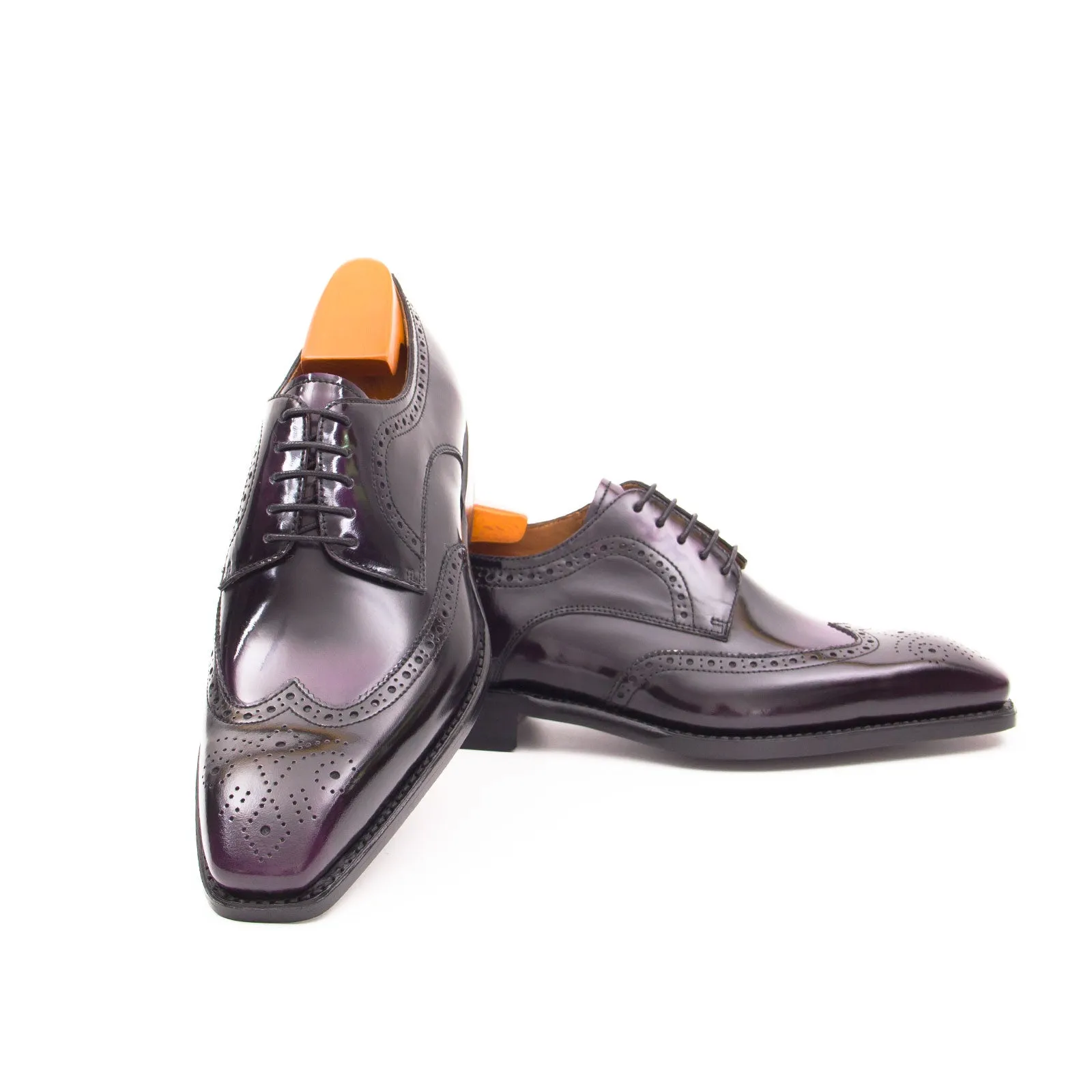 Patent leather goodyear welt dress shoes