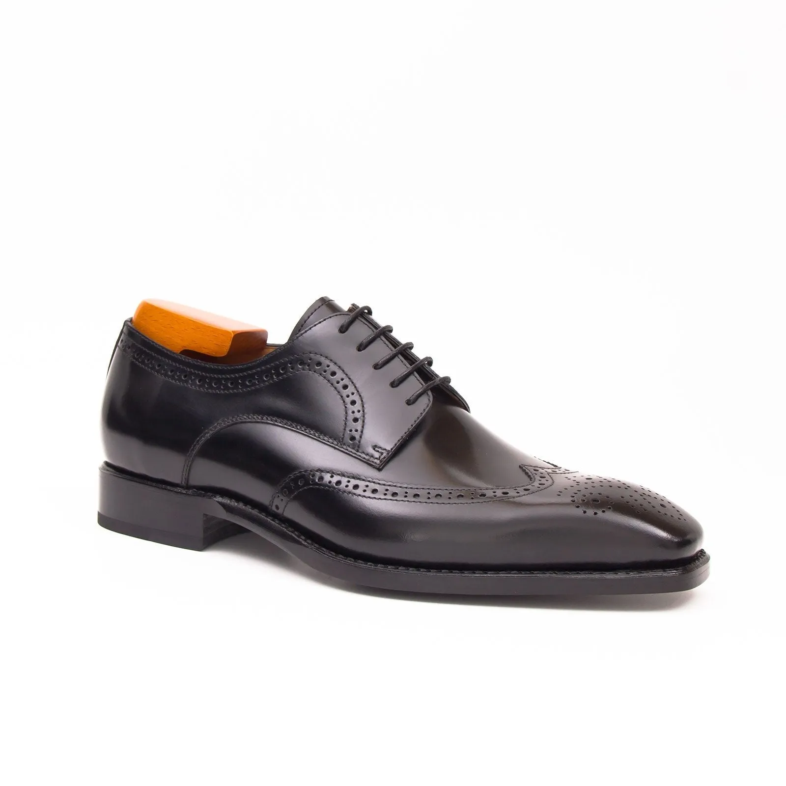 Patent leather goodyear welt dress shoes