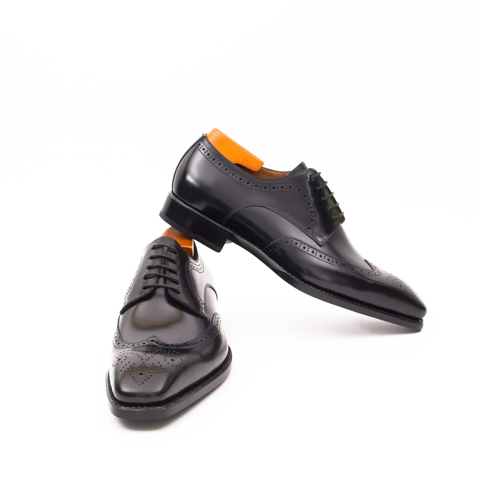 Patent leather goodyear welt dress shoes