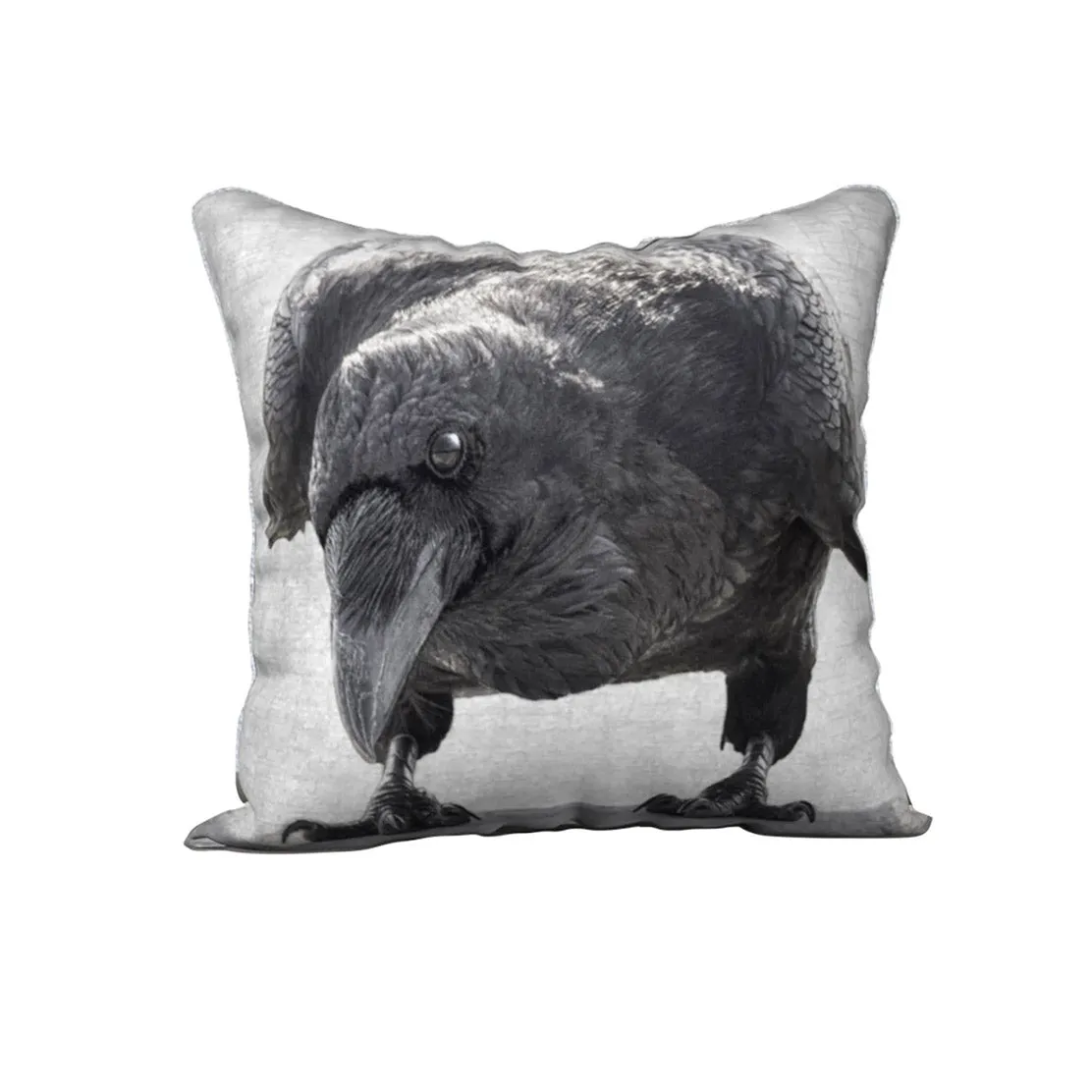 QUOTH THE RAVEN NEVERMORE — Raven Cushion Cover — SALE