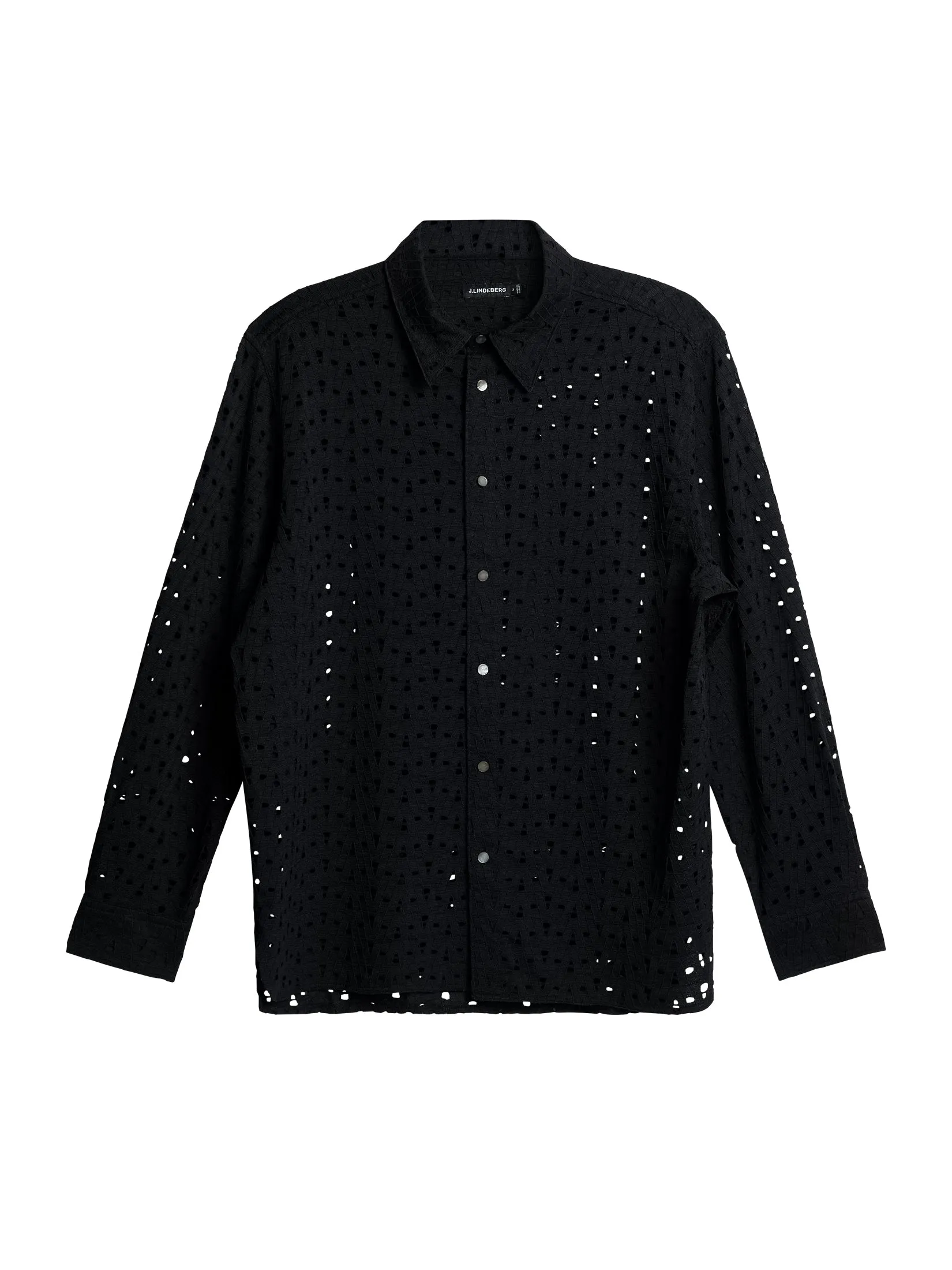 Reg Lace Shirt / Black