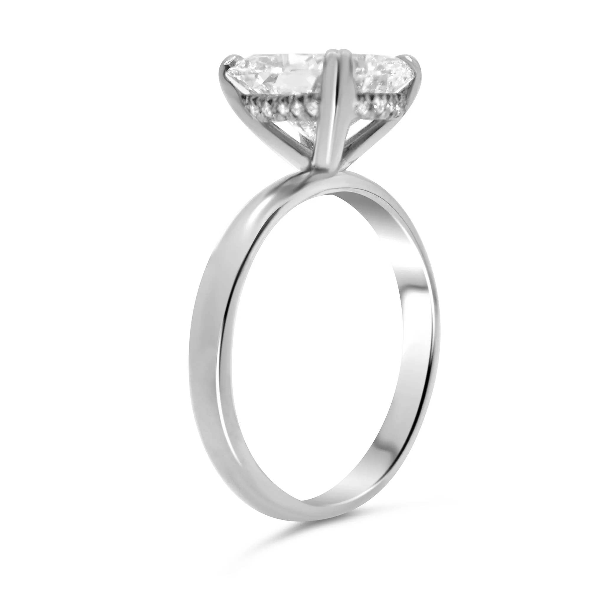 Riley | Elongated Cushion Engagement Ring