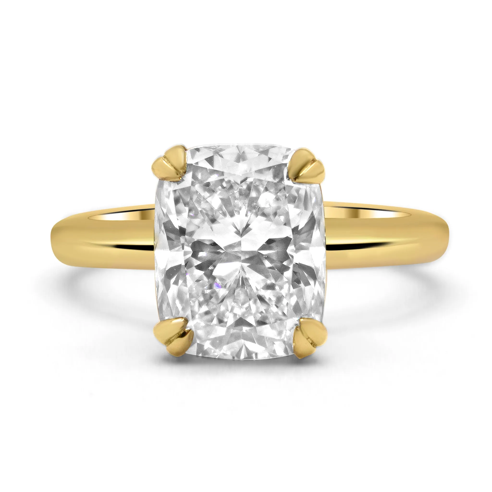 Riley | Elongated Cushion Engagement Ring