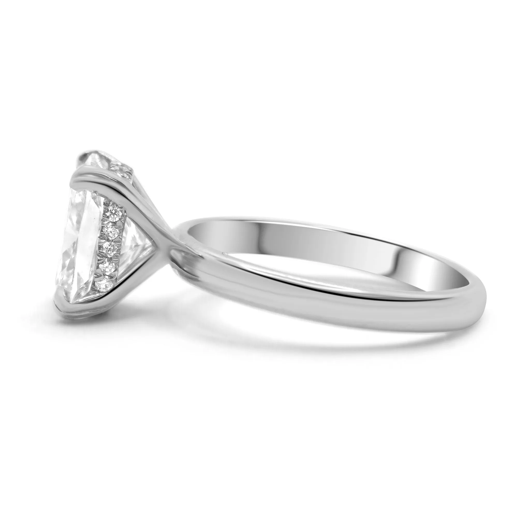 Riley | Elongated Cushion Engagement Ring