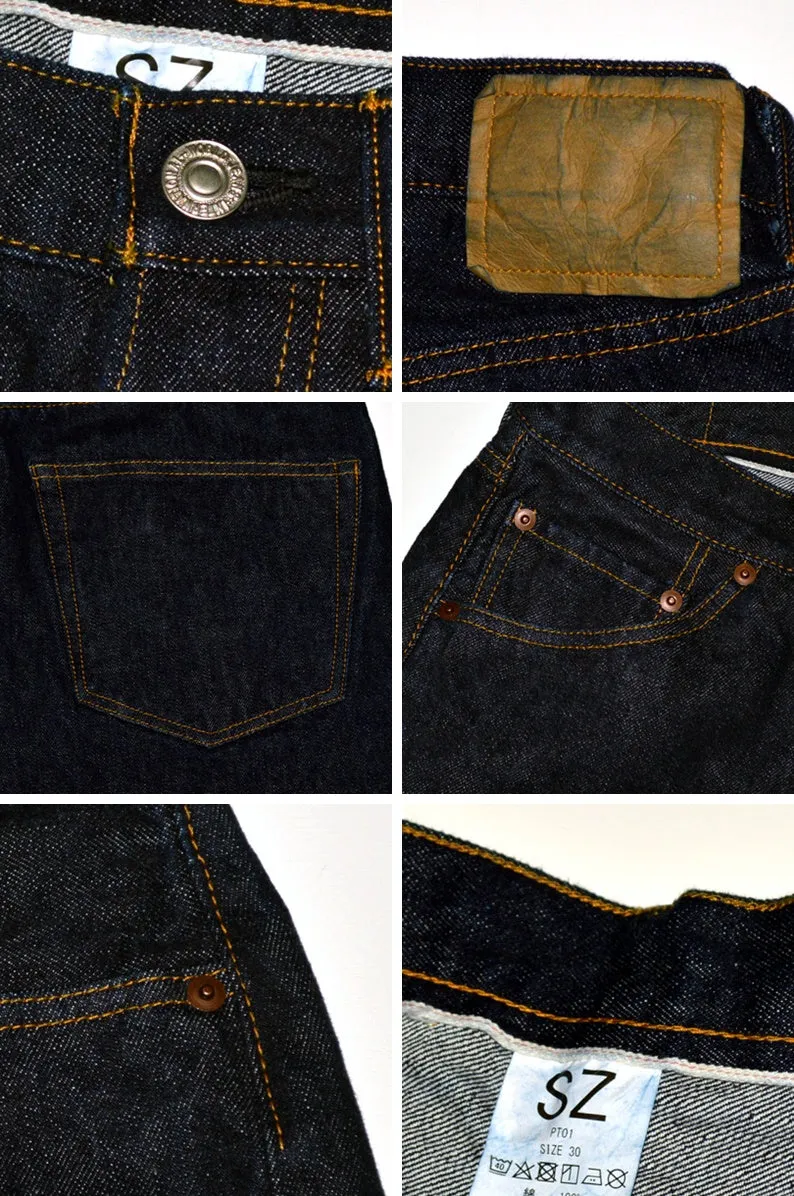 SALE!! 20%OFF!! SZ "PT01" 13oz Straight Denim