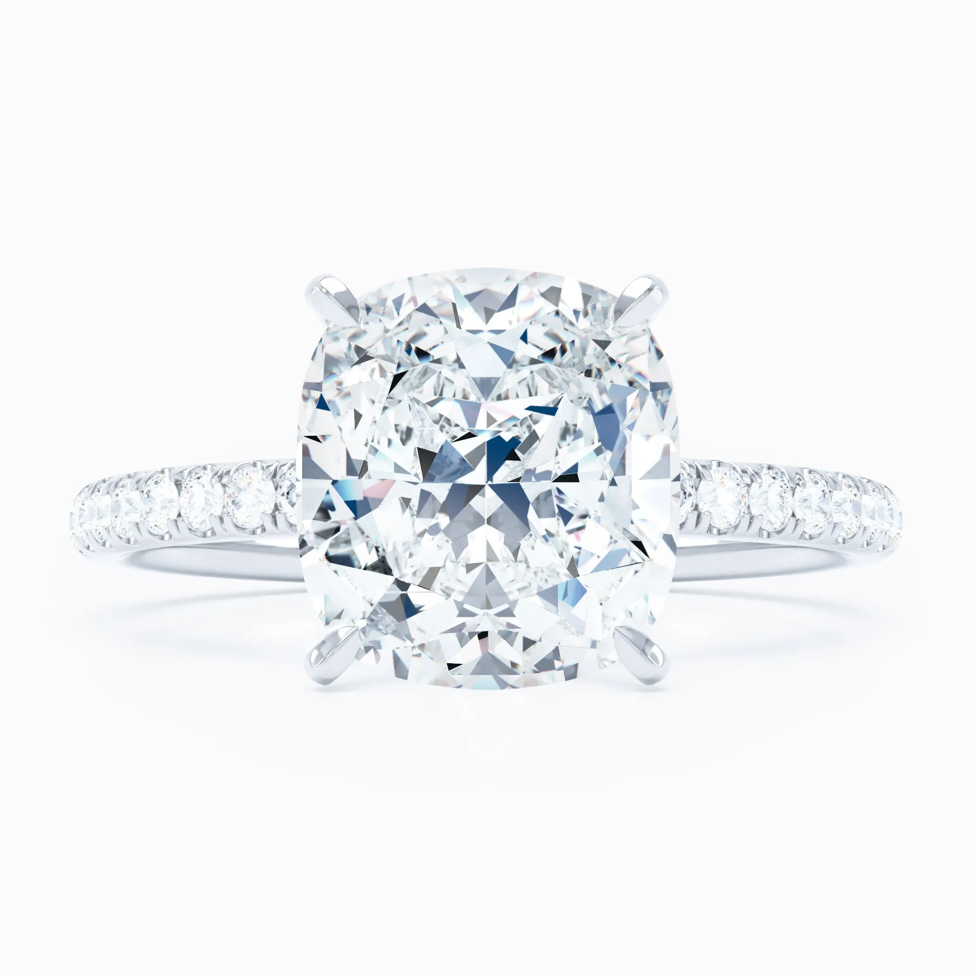 Salute - Square Cushion Engagement Ring