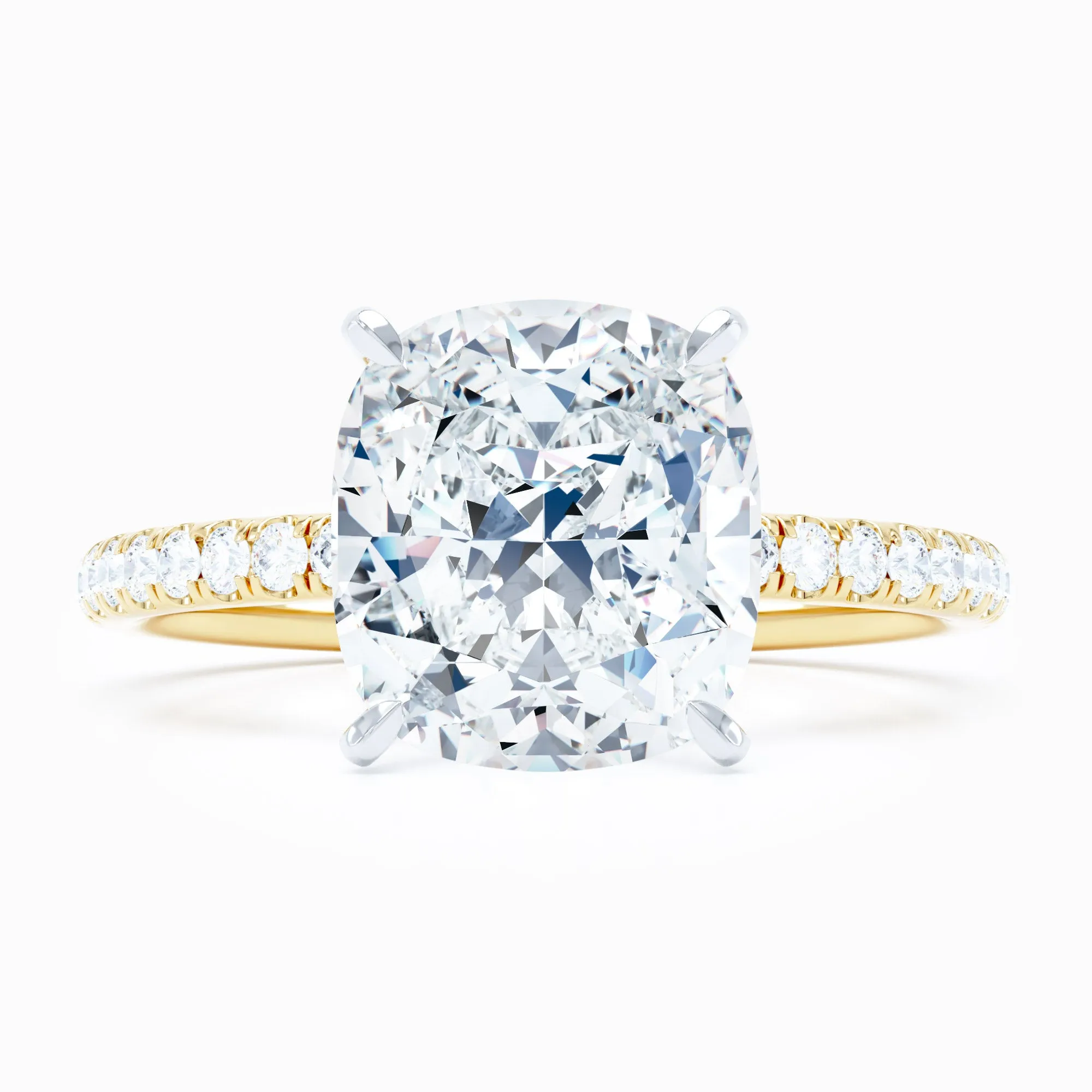 Salute - Square Cushion Engagement Ring