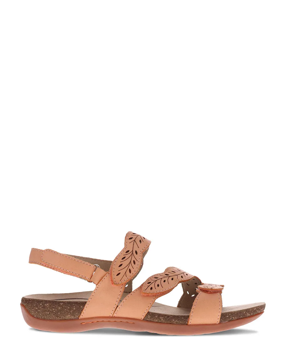 Scholl Able ll Apricot Leather Sandal