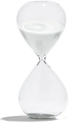 The Almost One Hourglass