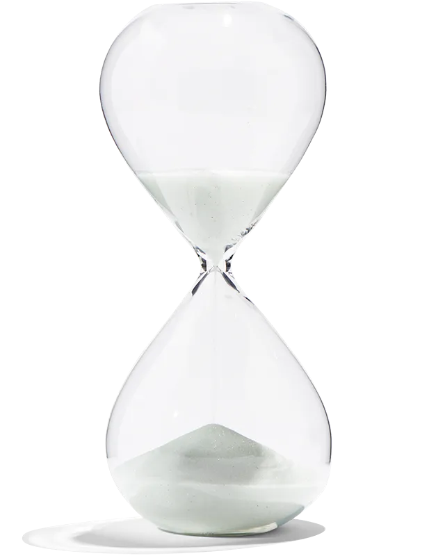 The Almost One Hourglass