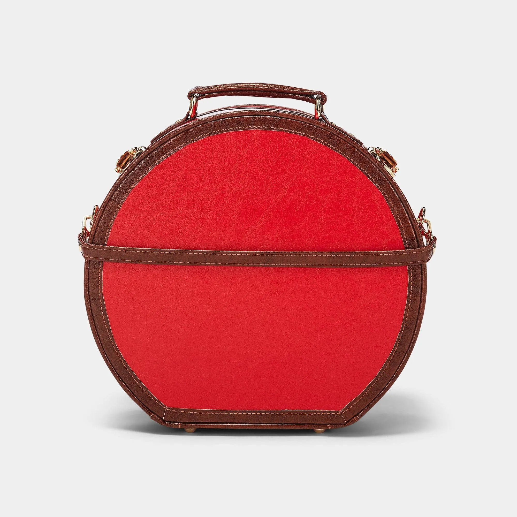 The Entrepreneur - Red Hatbox Large