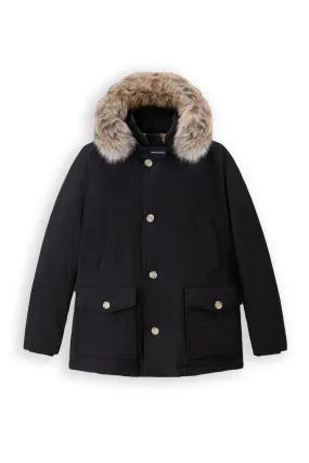 Woolrich Arctic Detachable Fur Anorak Black Men