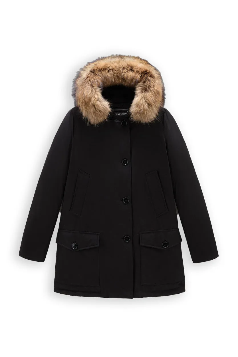 Woolrich Arctic Detachable Fur Parka Black Women